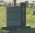 Prairie Chapel Sign