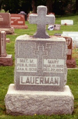 Mathias M. and Mary Lauerman