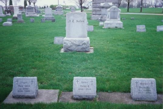 John Solon, Mary Stack and Isabelle Coogan 