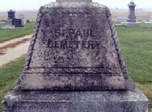 St. Paul's Cemetery Sign