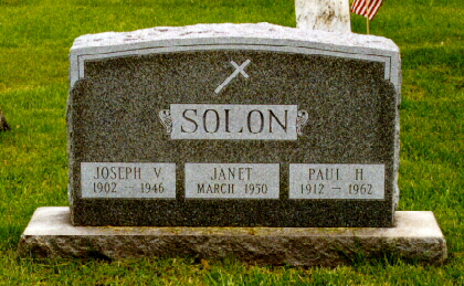 Joseph V., Janet, & Paul H. Solon