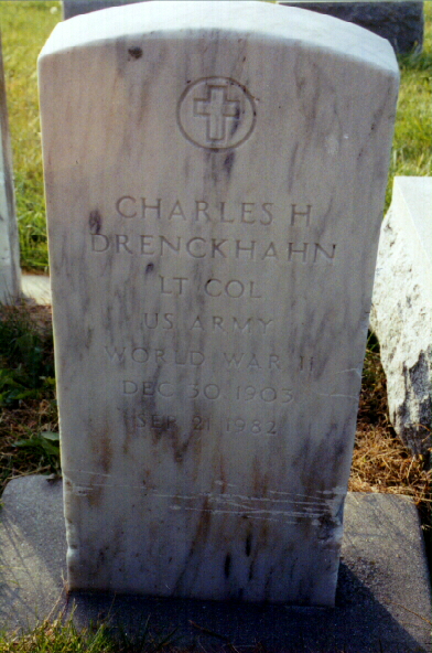 Charles H. Drenckhahn Military Stone