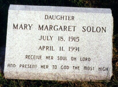 Mary Margaret Solon